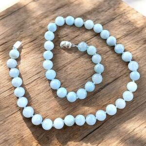 Vintage Aquamarine Necklace